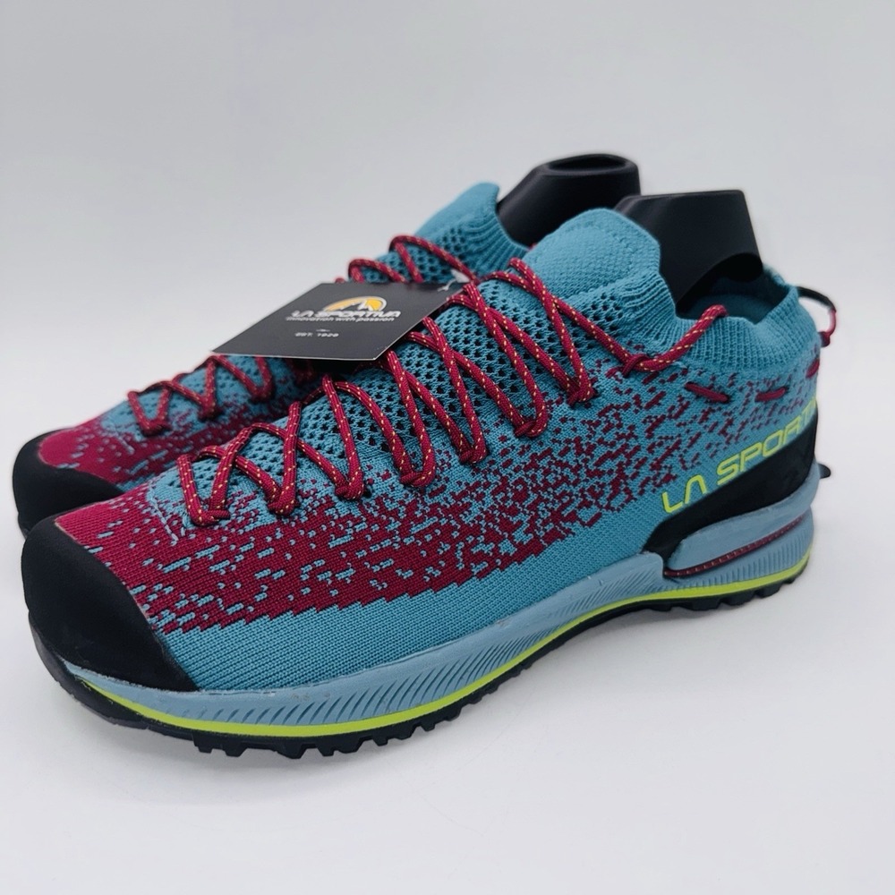 La Sportiva TX2 Evo Sneakers‎ Women's Size 7.5 Topaz Blue Plum Vibram